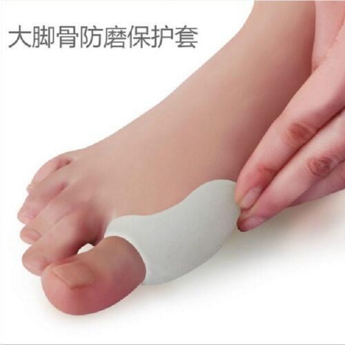 Toe protection hallux valgus toe divider silicone Falt foot High heel Arch Gel insoles pads Insert Cushion 2pair=4pcs BJ5