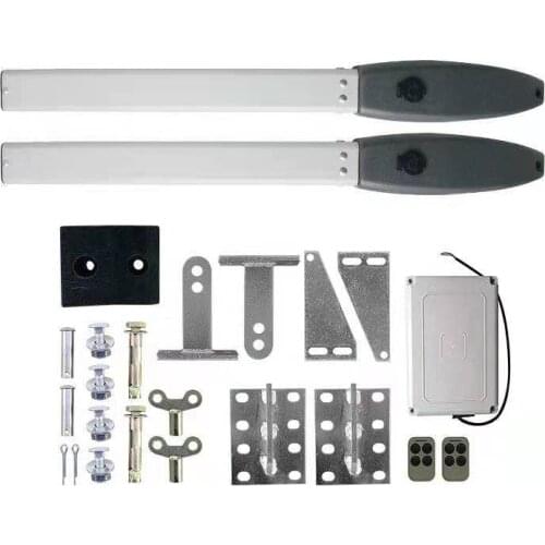 400KG Automatic Electric Swing Door Opener Operator Motor Actuator Remote Control Swing Gate Drive Automation Access Control Kit