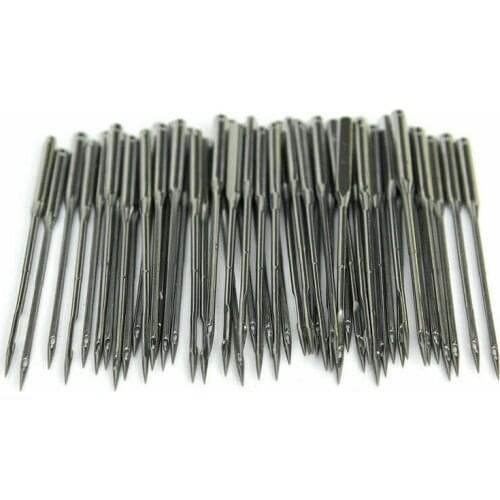 50pcs/set Household Flat Sewing Machine Needles Craft Assorted Kit Universal Knitting Needles Fitting Kitchen Sewing Accessories