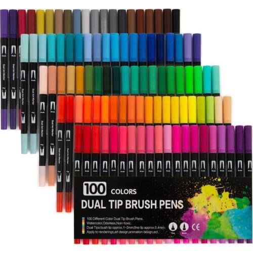 Акварельные маркеры Delijia China At AliExpress