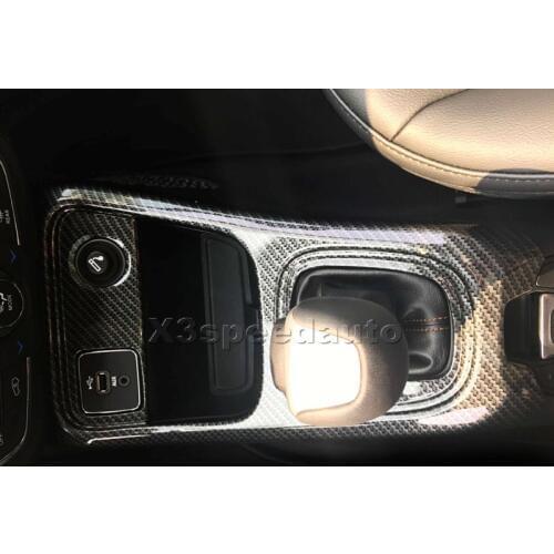 For Jeep compass 2017-2020 Interior Gear shift box panel Frame Cover Trim 1pcs Car-styling