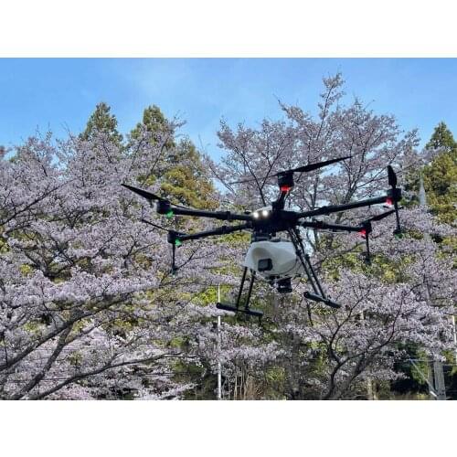 EFT 616P Agricultural Spraying drone E616P 16KG 40mm Folding Wheelbase Frame With JIYI K++V2 FC and SIYI VD32