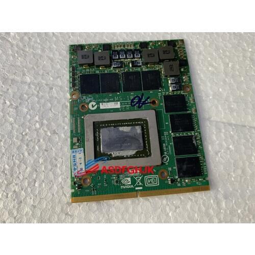 MS-1W051 FOR MSI GT780DX GT680DX GT60 GT70 LAPTOP GTX580M Graphics board MS-16F2 MS-1761 100% TESED OK