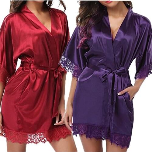 GuliriFei Women's Silk Robes