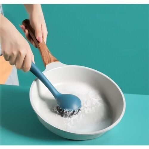 Kitchen Items Cleaning Brush Dish Brush Cleaning Supplies Pot Scrubber Dish Bowl Washing Strong Decontamination Kitchen Tools