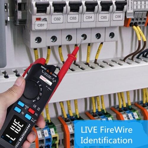 ADM92CL Multimeter PRO TRMS Dual Mode AC/DC Voltage Current Resistance Diode Capacitance Frequency Meter 6000 Counts