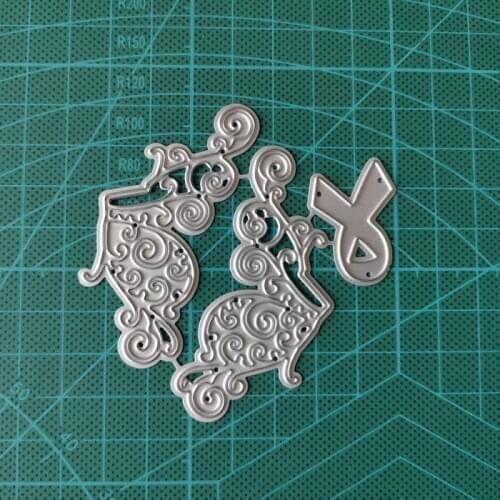 2020 New DIY Lace Frame Background Irregular Metal Cutting Dies Scrapbooking For Decorative Paper Stencil Craft Card Making