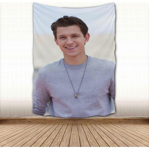 New Tom Holland Wall Hanging Tapestry Home Party Decorative Tapestries Photo Background Cloth Table Cloth Wall Tapestry