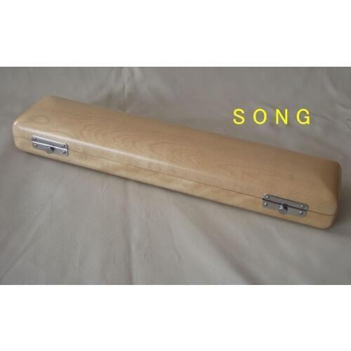 Excellent 17 holes wooden flute case Strong