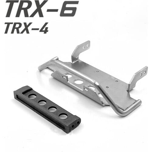 Front Bumper Bottom Bumper for 1/10 Traxxas TRX6 G63 TRX4 G500 RC Car Parts Accessories