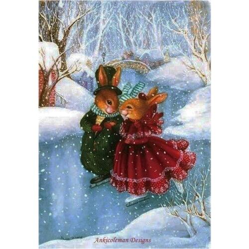 Needlework for embroidery DIY DMC High Quality - Counted Cross Stitch Kits 14 ct Oil painting - Let Me Love You