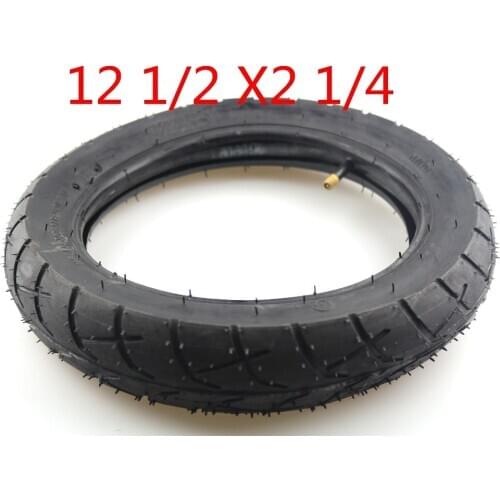 12 1/2 X 2 1/4 ( 62-203 ) out tire and Inner Tire fits Many Gas Electric Scooters Electric Mini Pocket Bike