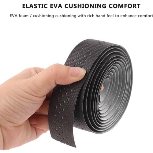 1 Pair Road Bike Handlebar Tape Bike Accessories 1 Pair Cycling Soft PU EVA Anti-Slip Bicycle Bar Tape Bycicle Accessories