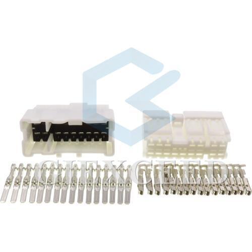 16 Pin 1674009-1 Female Male Car Wndow Lifter Wire Cable Socket Connector For Nissan