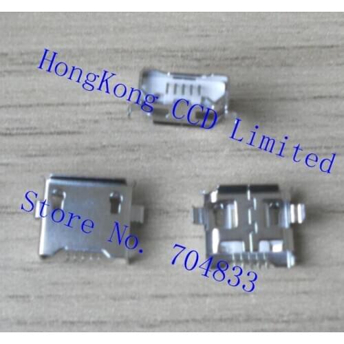 500pcs/lot Mini USB MICRO USB socket for Slate 7 Tablet charging ports