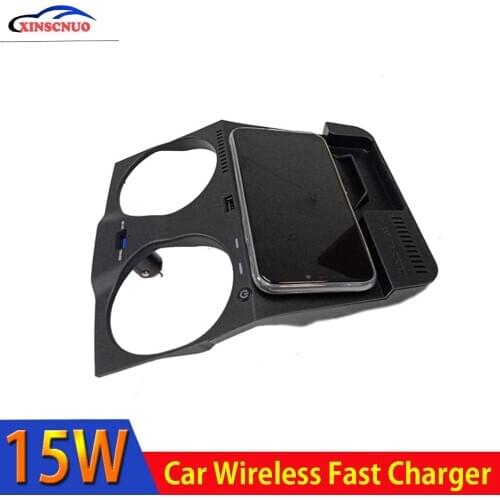 Car wireless mobile charger For BMW 5 Series G38 525 530Li 6 Series GT Fast Charger Module Wireless Onboard Car Charging Pad