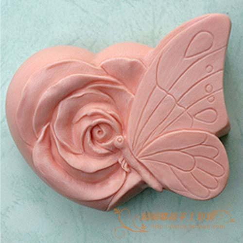 Butterfly Silicone Soap mold DIY Carft 3d soap molds S056