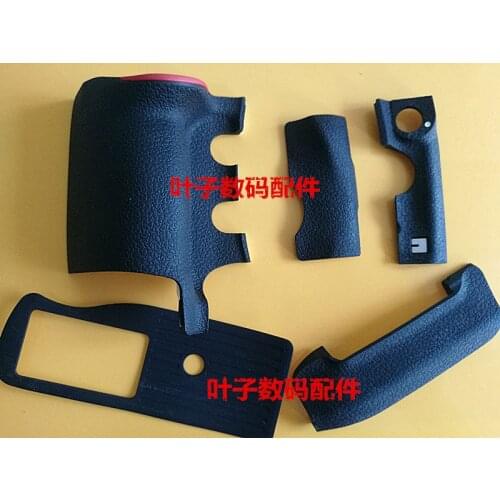 FREE SHIPPING!!100% ORIGINAL New D4 5pcs GRIP RUBBER SET With CF Memory Card Door Rubber For Nikon D4