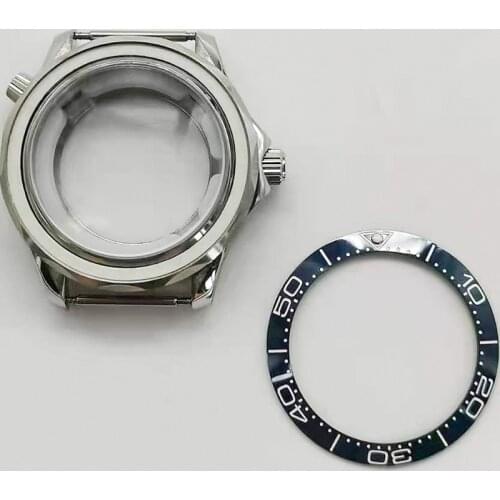 43.5mm Watch Case Sapphire Glass for ETA 2836 Mingzhu 2813 Swiss ETA2824-1/2824-2 Seagull 2824 Watch Movement Repair Part