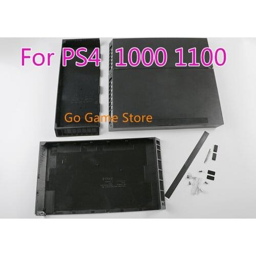 1set for playstation 4 ps4 1100 console Good quality Black full housing shell case with screws
