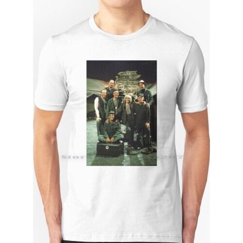 Mash 4077th T Shirt 100% Pure Cotton Mash Mash 4077th Mash 4077 Cast Vintage Retro 70s Korea Phone 4077 4077th Hawkeye Alan Alda