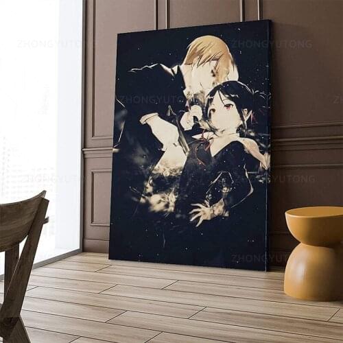 Kaguya Sama Love is War Poster Poster Decorative Painting Canvas Wall Art Living Room Posters Bedroom Painting Modular Canvas Pi
