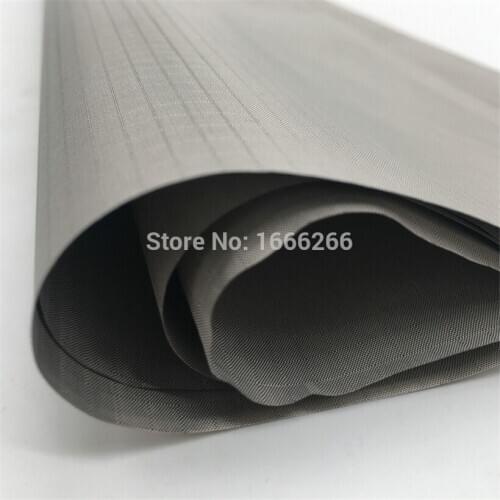 Plaid Radiation Protection Fabric RF67#Lpsf RFID Blocking Fabric