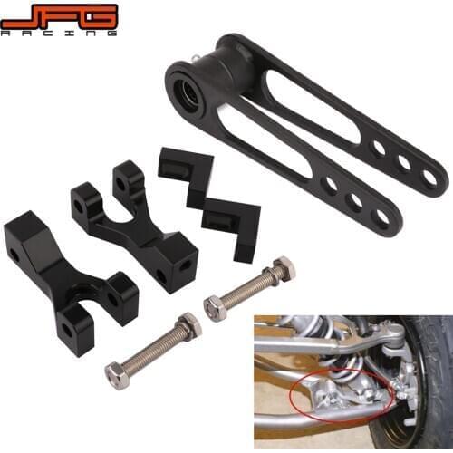 Motorcycle ATV Front Rear Lowering 3.5" Adapter Kit Adjustable For SUZUKI LTR450 LTR 450