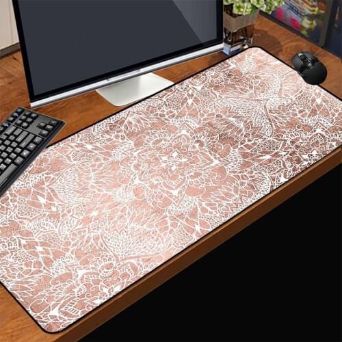 MRGLZY RGB color mouse pad is suitable for household carpet pad gaming accessories desk mat LED non-slip pad and xxl Non-slip