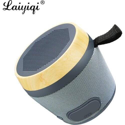 Laiyiqi bionic cicada membrane cask Drum Fabric art speakers bluetooth portable belt bass FM square wireless enceinte caixa som
