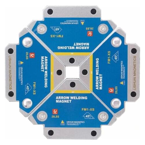 Multi-angle Strong Magnet Arrow Magnetic Clamp Ferrite Welding Holder Fixer Angle Soldering Positioner 55LBS 110LBS 165LBS