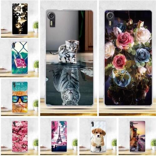 Soft Case For Lenovo Vibe Shot Z90 Z90-7 5.0" Luxury Soft Silicone Cover for Lenovo vibe shot z90 Z 90 Fundas For Lenovo Shot