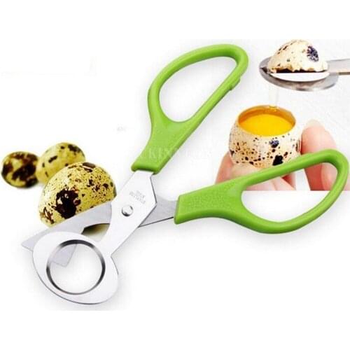 500Pcs/Lot Pigeon Quail Egg Scissors Cracker Opener Cigar Cutter Stainless Steel Tool Fashion Sale