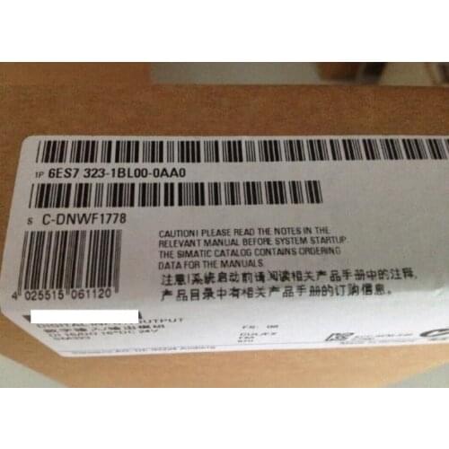 Original In New box 6ES7323-1BL00-0AA0