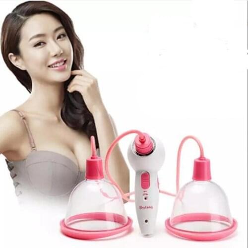 Original Breast Massager Electric Chest Massager Enlargement Device Vacuum Pump Portable Nipple Enlargement Instrument