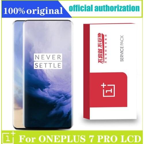 Original Oneplus 7Pro LCD Display Touch Screen Digitizer Assembly 6.67" For Oneplus 7 Pro LCD Display Screen Replacement