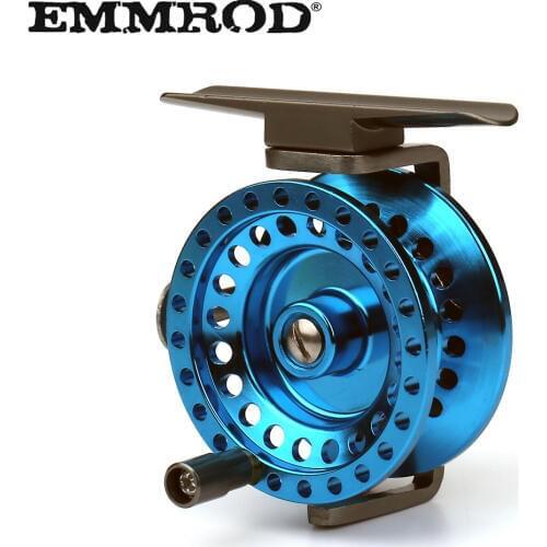 All metal EMMROD Ice fishing wheel Fly fishing Reel AT50 1:1 Lightweight fishing vessel Fish line wheel Raft wheel