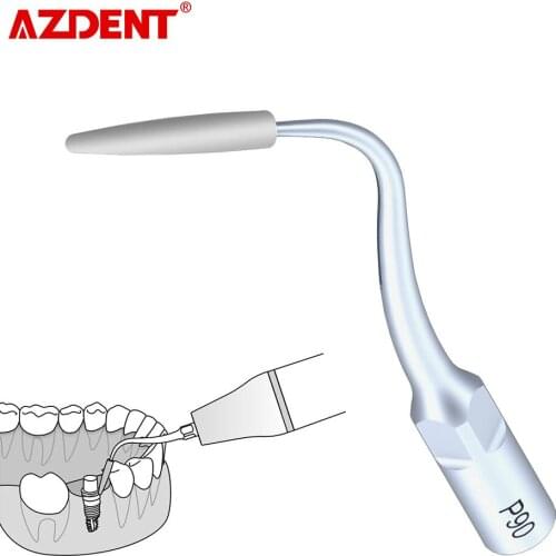 Dental Scaler Tip Periodontal Implant Cleaning Tip P90 Fit EMS Woodpecker PD90 fit Satelec DTE NSK Ultrasonic Scalers