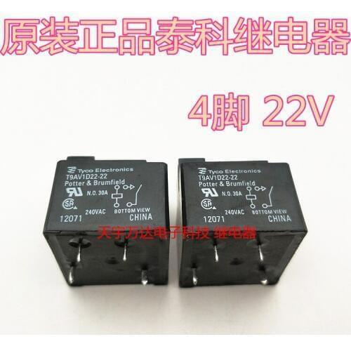 T9AV1D22-22 22V Relay 4PIN 30A