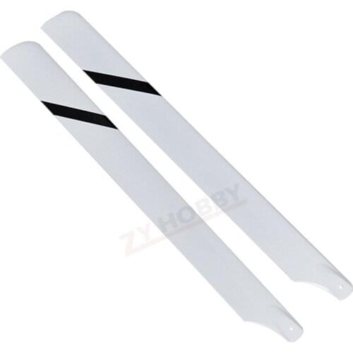 1Pair Glass Fiber 430mm/550 mm Main Blade Propeller Prop Blade for RC Helicopter Model