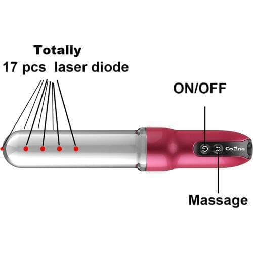 17 pcs laser beams laser red light therapy vaginal nursing device for tighten vaginal medical equipment COZING