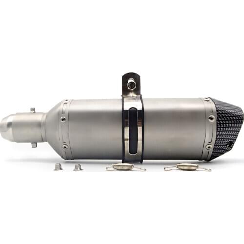51mm Motorcycle Exhaust With Muffler Db Killer For aprilia tuono v4 sr 150 rs 50 rs50 sxv sr 50 rsv rs 125 pegaso 650