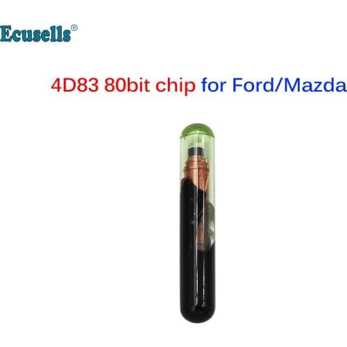 Auto Transponder Chip Car Key Chip 4D83 80Bit DST80 Glass Chip for Ford Mazda