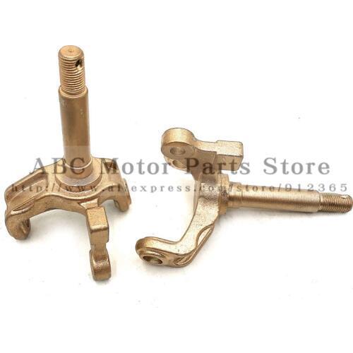 Free shopping 1Pair/2pcs Steering Strut Knuckle Spindle Fit For Drum Brake Hub of ATV 110cc 125cc 200cc 150cc Go Kart Buggy UTV