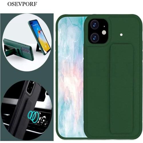 Luxury Wrist Strap Case for iPhone 11 12 Pro Max X XR XS Max SE 2 7 8 Plus Magnet Shockproof Cover Capinhas with Wristband Stand