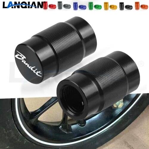 For Suzuki Bandit Motorcycle Aluminum Wheel Tire Valve Stem Caps GSF 250 600 600S 650 650S 650N 1200 1250 Bandit 650S Parts