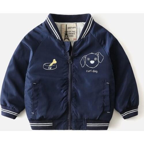 Kids Spring Autumn Jackets 2021 New Toddler Boys Casual Zipper Jacket Fashion Baseball Uniform Jackets for Boys Baby Outerwears