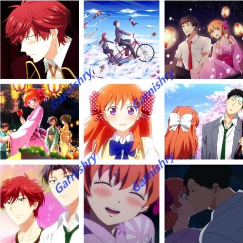 Monthly Girl Nozaki-kun 5D DIY Diamond Painting Anime Diamond Embroidery Full Drill Cross Stitch Kits Mosaic Cartoon Home Decor