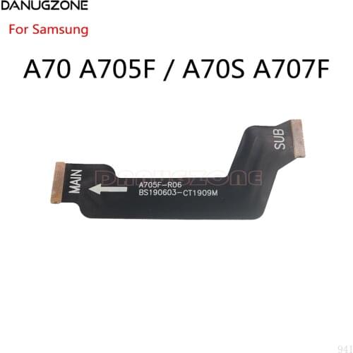 Main Motherboard LCD Display Connector Flex Ribbon Cable For Samsung Galaxy A70 A705F SM-A705F Main Flex Cable