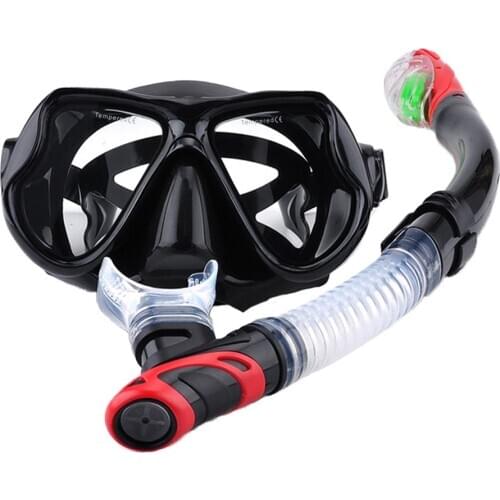 Diving Mask Breath Tube Set For Underwater Sports Scuba Diving Freediving Snorkeling Spearfishing